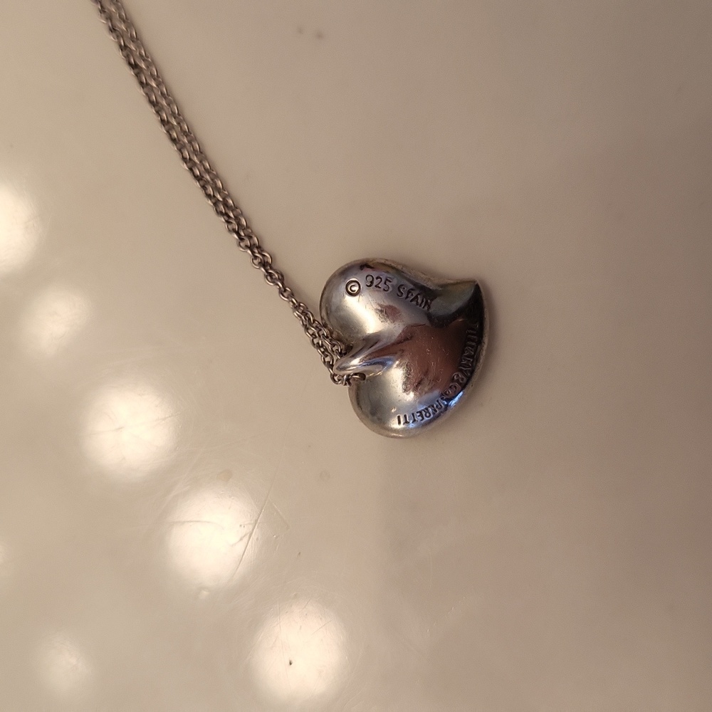 Tiffany hp  new elsa peretti hpfull heart 925 rare never wore was a gift 🎁 firm - Picture 6 of 6